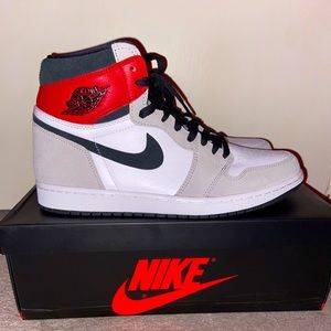 Jordan 1 Retro High Light Smoke Grey